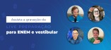 Live da Rede Notre Dame reforça estratégias para o Enem e vestibulares